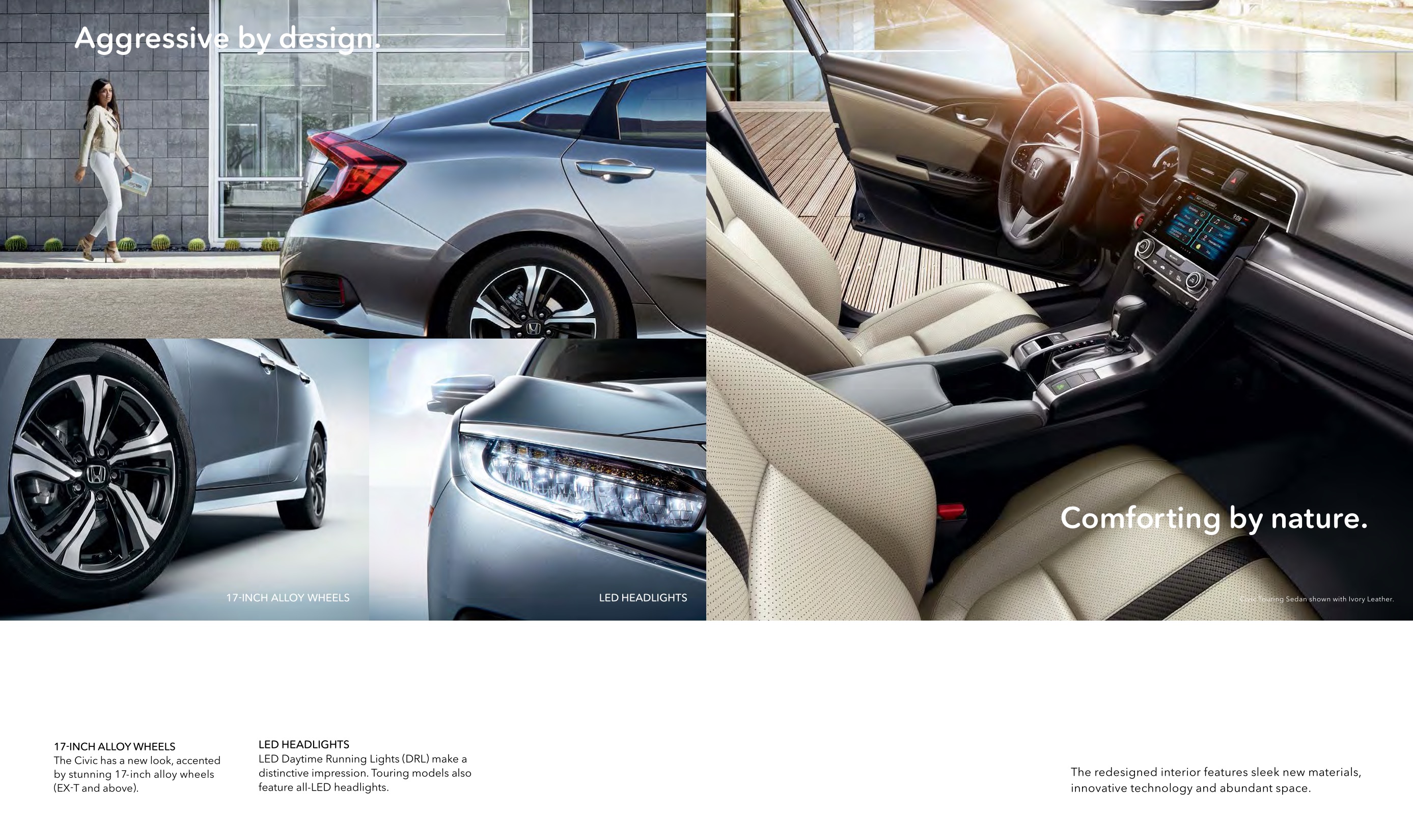 2016 Honda Civic Brochure Page 3